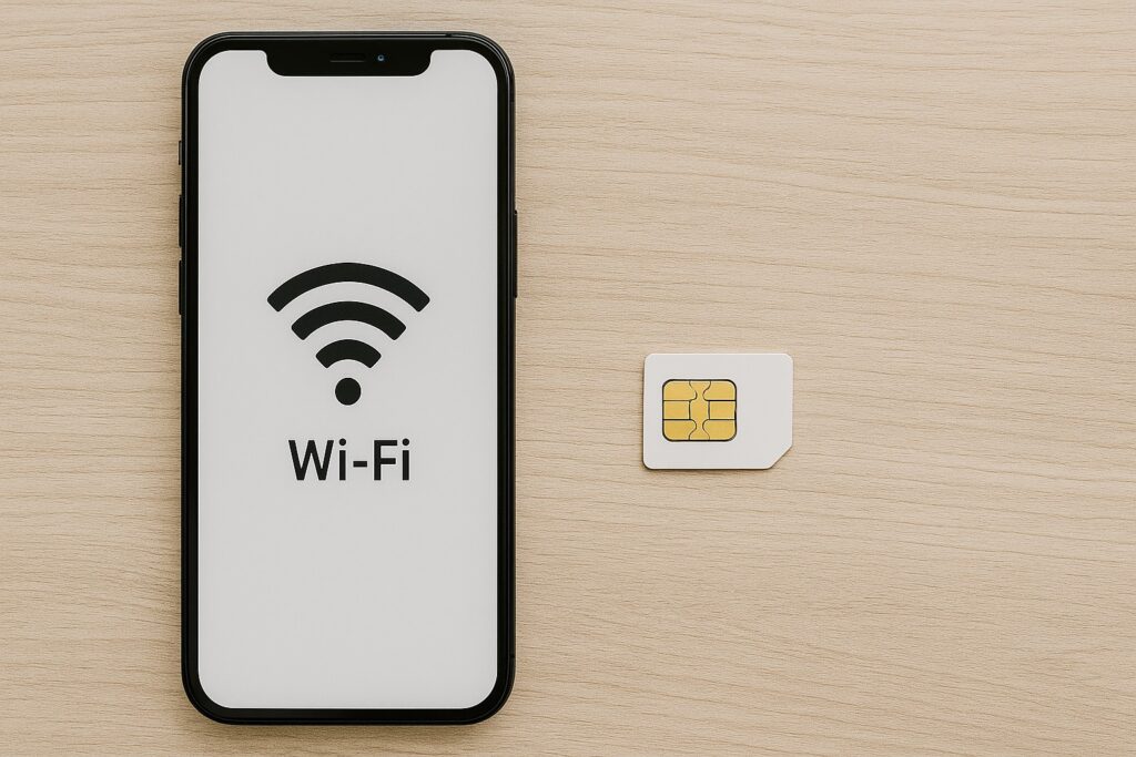 ネット環境（eSIM・Wi-Fi）