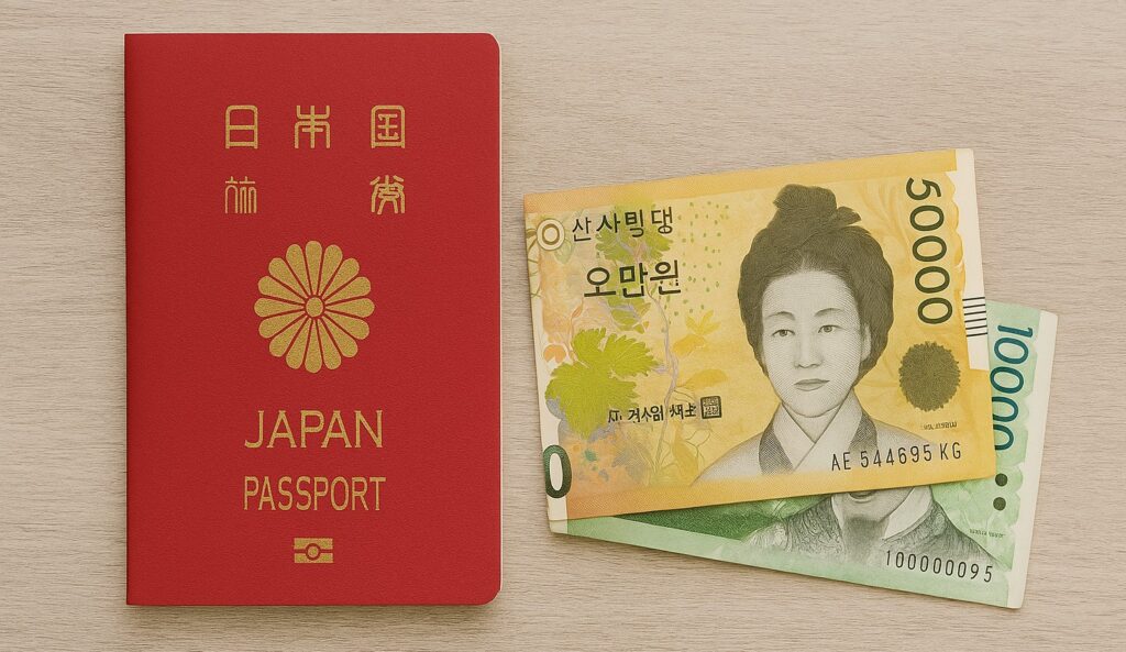 絶対に必要なもの（パスポート・現金）