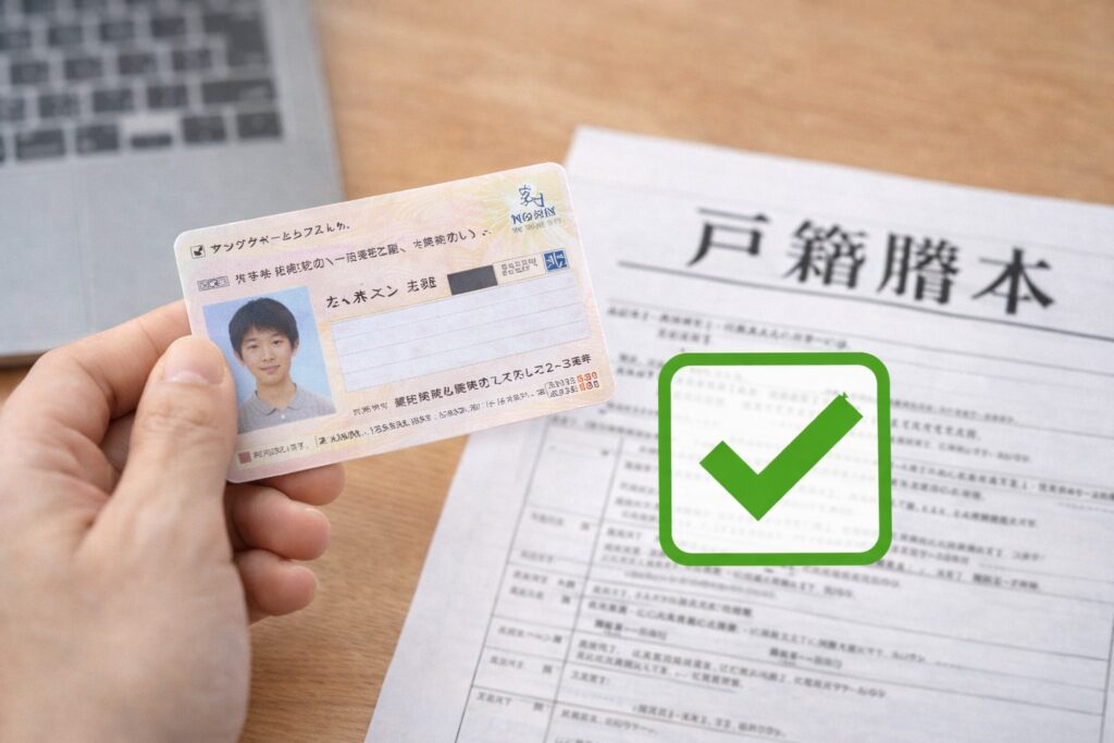 マイナンバーカードで戸籍謄本は不要