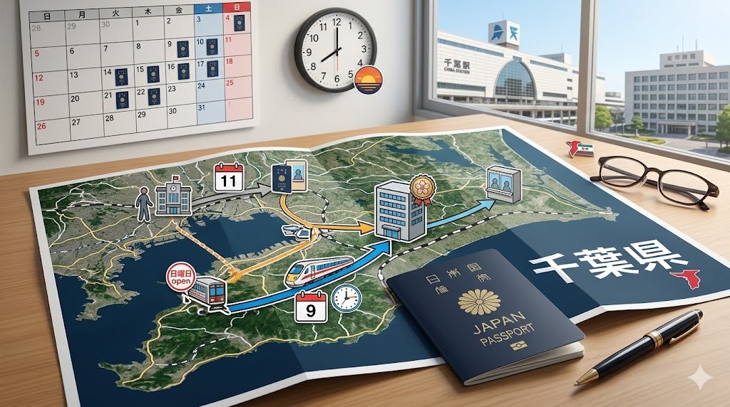 千葉県の事例で見る拠点ごとの最短ルート