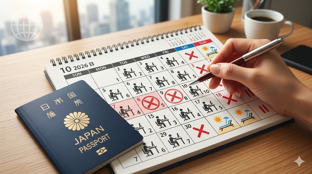 土日や祝日はカウントしない営業日の数え方