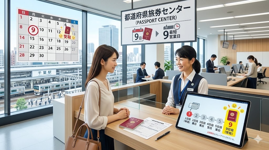 最短9営業日で受け取れる都道府県の窓口