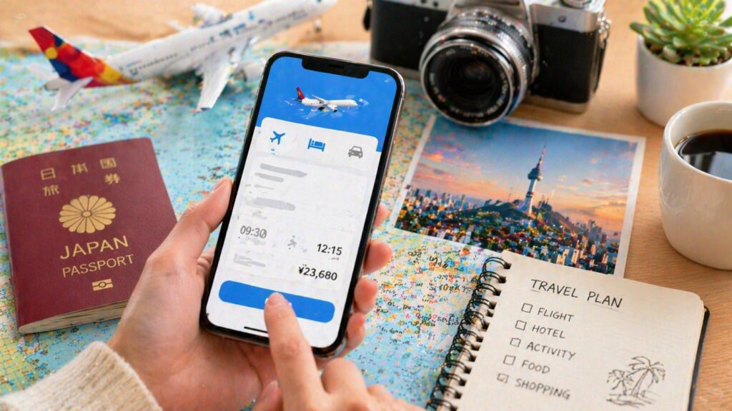 アプリの使い方と予約手順