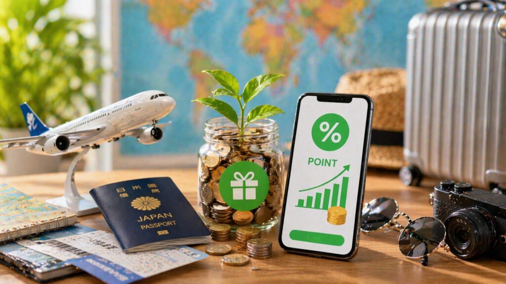 ポイント還元率が高く実質的な旅行代金が安い」