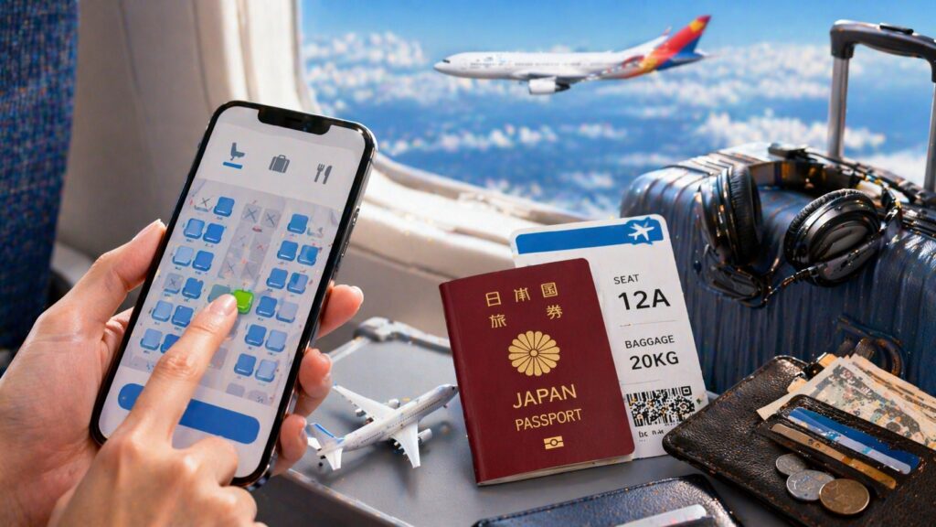 座席指定など追加料金の確認