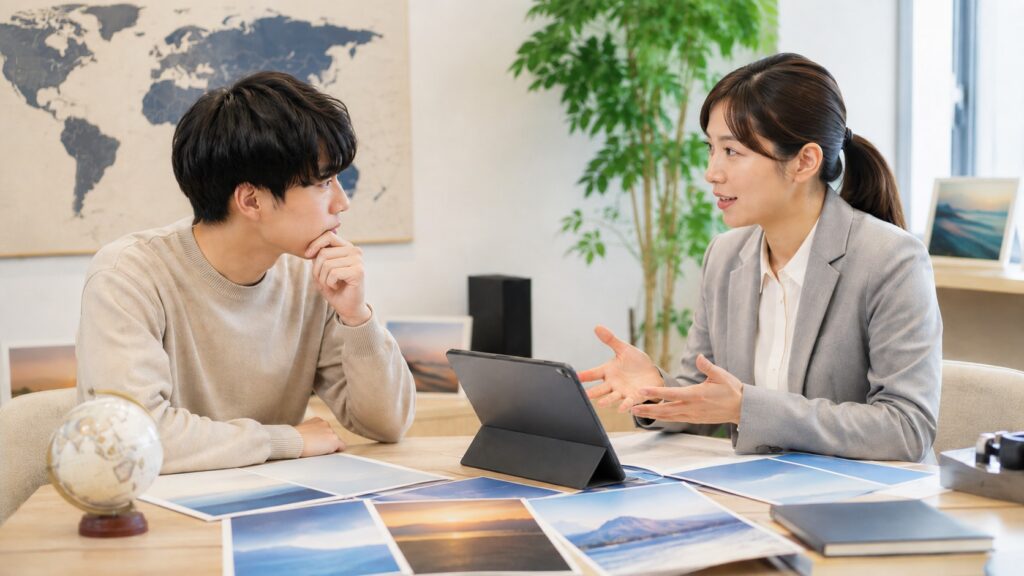 ISS留学ライフの個別カウンセリング