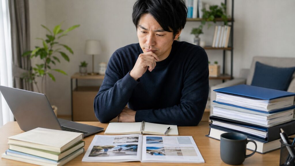 日本語教師資格の独学に必要な勉強時間と学習計画を考える日本人男性